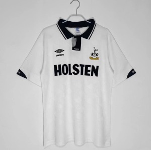 Fotbollströja Tottenham 1991/92 Hemmatröja