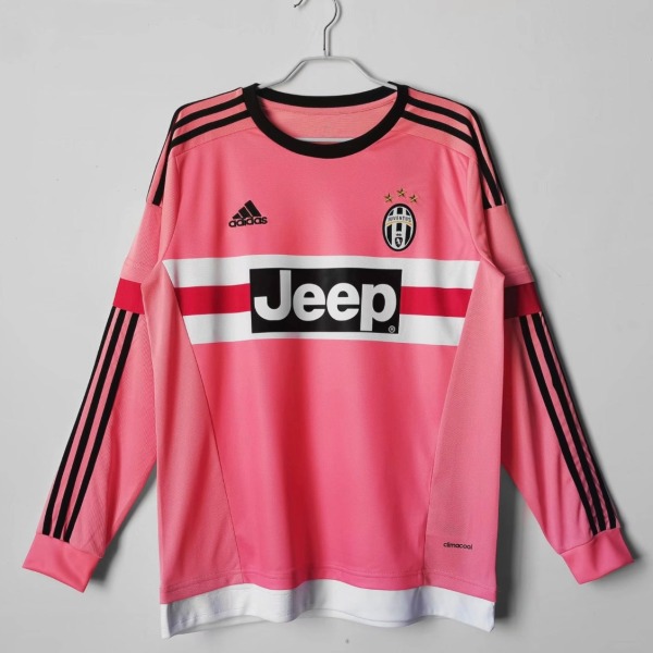 Fotbollströja Juventus Bortatröja 2015/16 Långa Ärmar