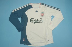Liverpool 2006/07 Bortatröja Långärmad