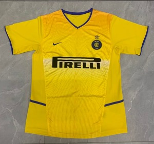 Fotbollströja Inter Milan Bortatröja 2002/03