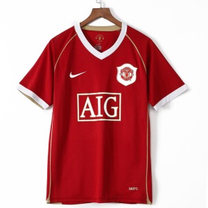 Fotbollströja Manchester United Hemmatröja Retro 2006-2007