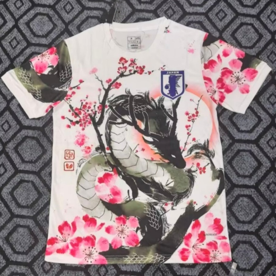 Fotbollströja Japan 25/26 Special Edition Dragon Rosa