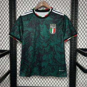 11f828f0fb9f81522acb2aad745793ee.jpg Fotbollströja Italien 24/25 Green Edition Premium