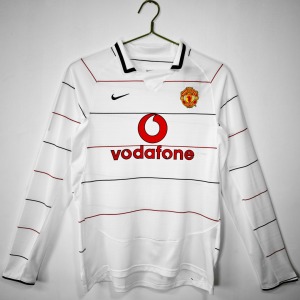 Manchester United Bortatröja 2003-2004 Långa Ärmar