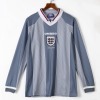 Fotbollströja England Borta 1996 Retro Långa Ärmar