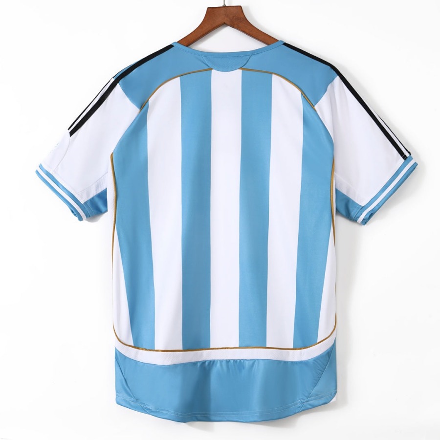 Fotbollströja Argentina Hemma 2006 Retro