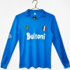 Napoli hemmatröja 1987-1988 Långa ärmar Retro