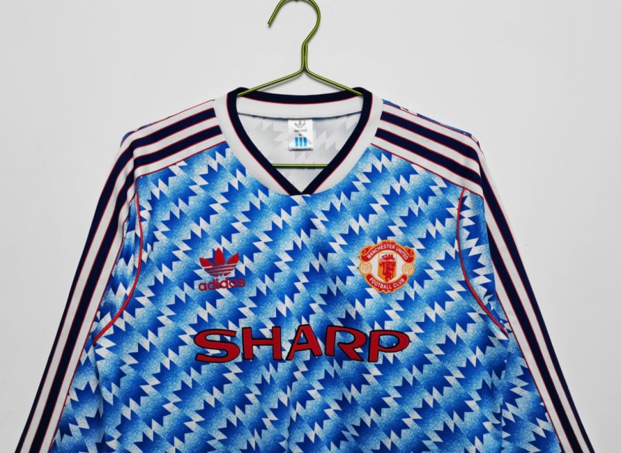 17EF1EEB-137E-457B-9689-6F6540C7C093.jpg Maillot Manchester United 1991/92 Extérieur Manches Longues
