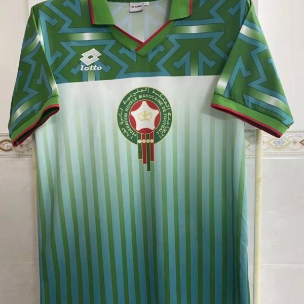 Fotbollströja Marocko Borta 1994