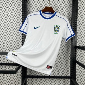 Fotbollströja Brasilien Retro 1998