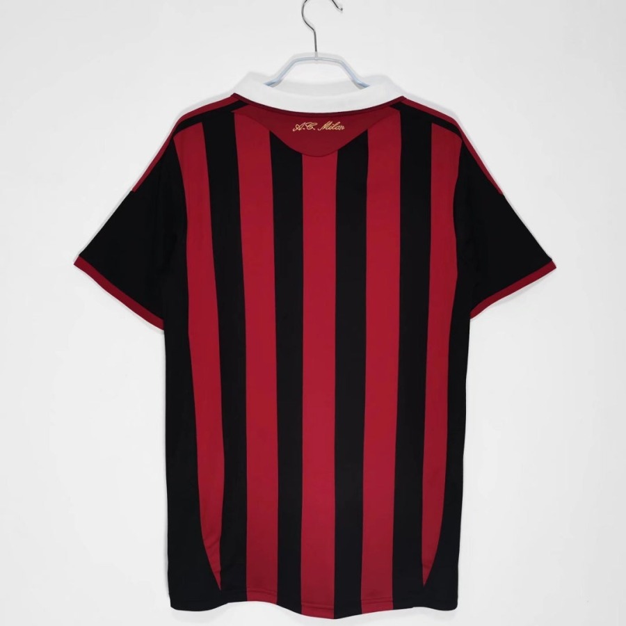 Fotbollströja AC Milan Hemma 2009-2010 Retro