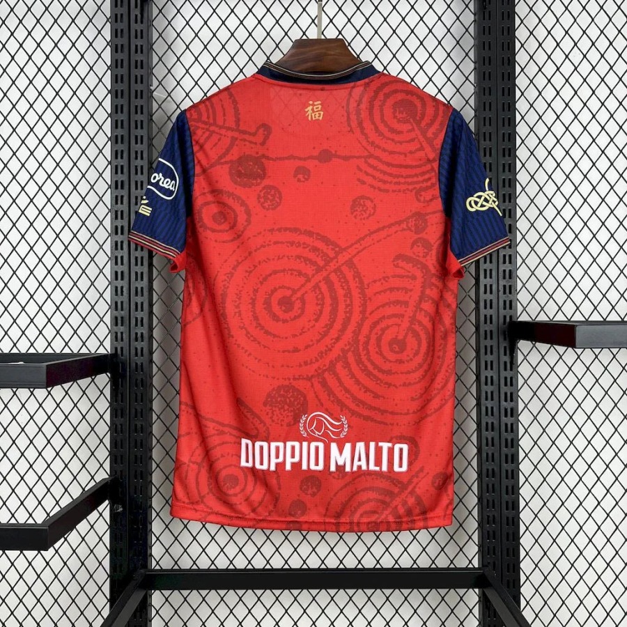 Maillot Cagliari 2025-26 Homme Enfant Football