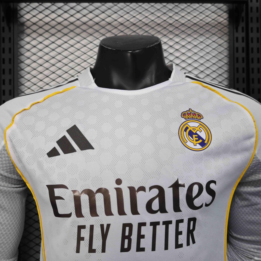 Maillot Real Madrid 2025-26 Manche Longue