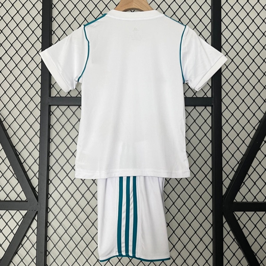 Real Madrid Hemmatröja 2017-2018 Barn Retro