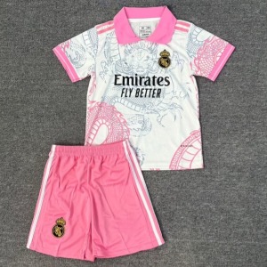 1dcc2a2eefc6aa06933c5d3587290e2b.jpg Real Madrids Fotbollströja 25/26 Barn Rosa Premium