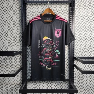 215.jpg Fotbollströja Japan Träning 2023-2024 Svart