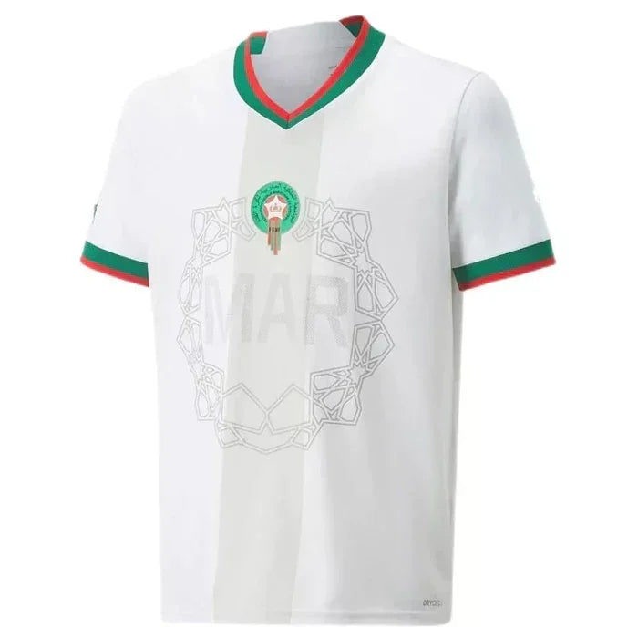 227.jpg Marocko Bortatröja 2022 VM Vit