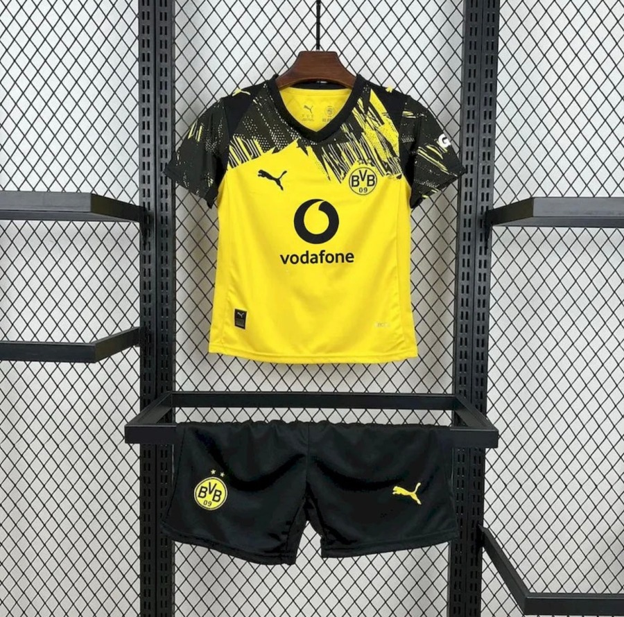 Fotbollströja BVB Dortmund Hemmatröja 2025/26 Barn