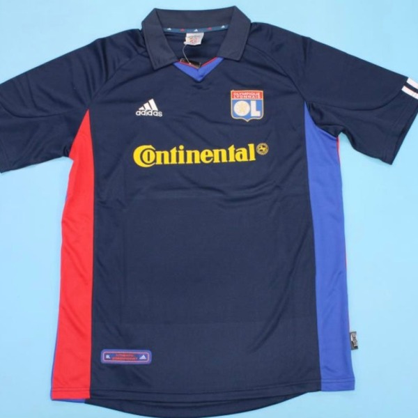 Fotbollströja OL Borta 2001/02