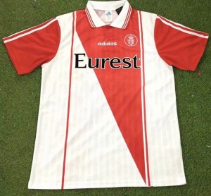 Fotbollströja AS Monaco 1996/97 Hemma