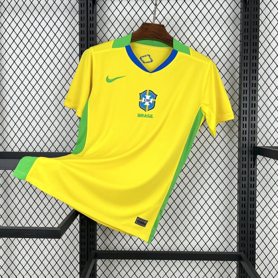 Brasilien Hemmatröja 2025-2026 Fotboll