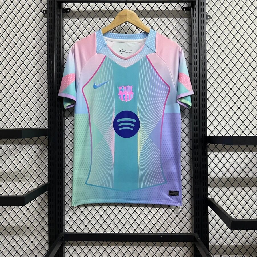 Fotbollströja Barcelona 25/26 Blå Special