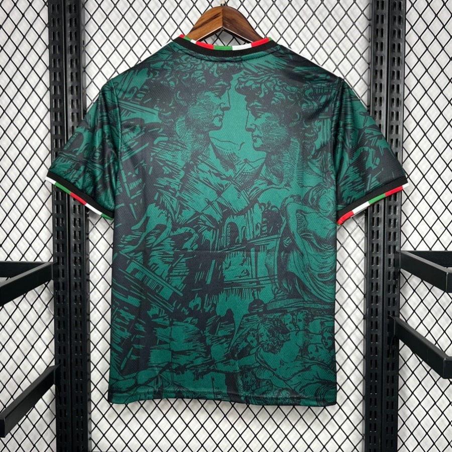 Fotbollströja Italien 24/25 Green Edition Premium