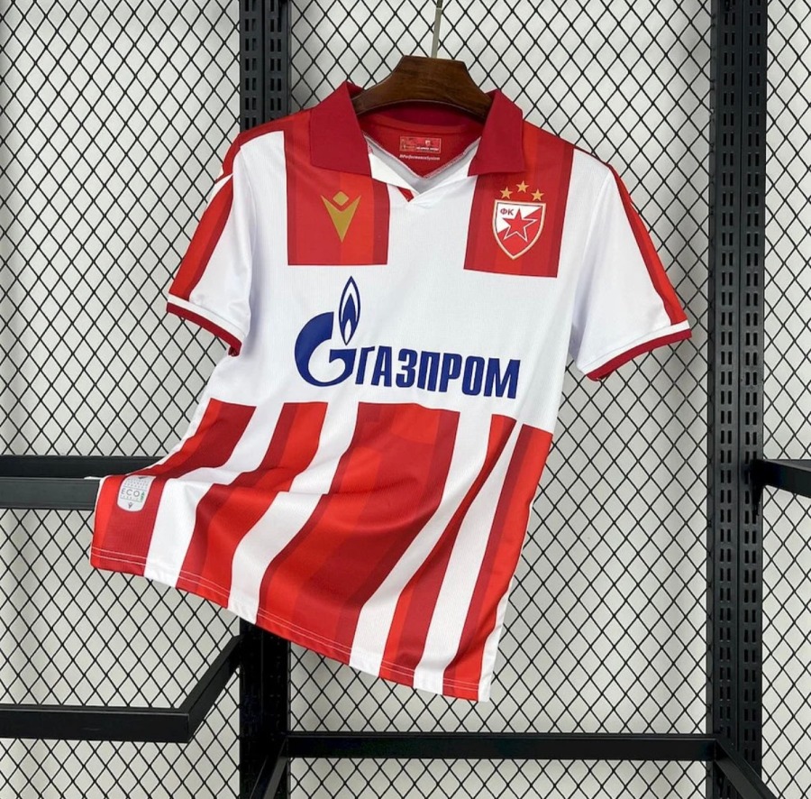 Röda Stjärnan Belgrad 2025/26 Hemmatröja