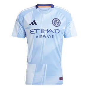 Fotbollströja New York City Hemma Blå 2025/2026