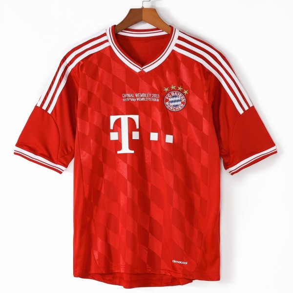 Fotbollströja Bayern München Hemmatröja 2013-2014 Retro