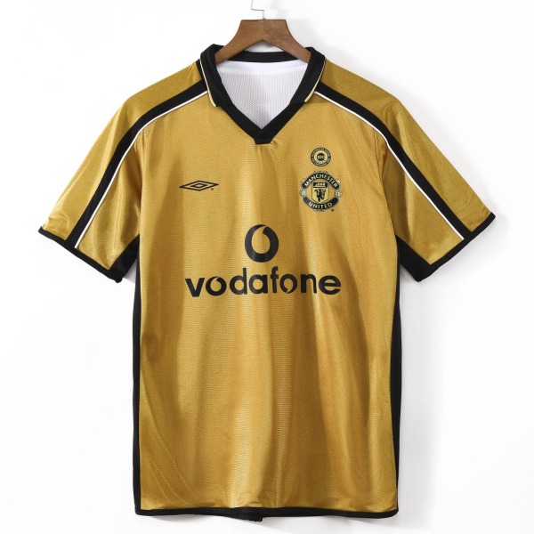 Fotbollströja Manchester United 2001-2002 Retro Premium
