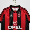 Fotbollströja AC Milan Hemma 1998/99