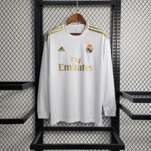 Real Madrid Tröja 2019-2020 Långa Ärmar Retro
