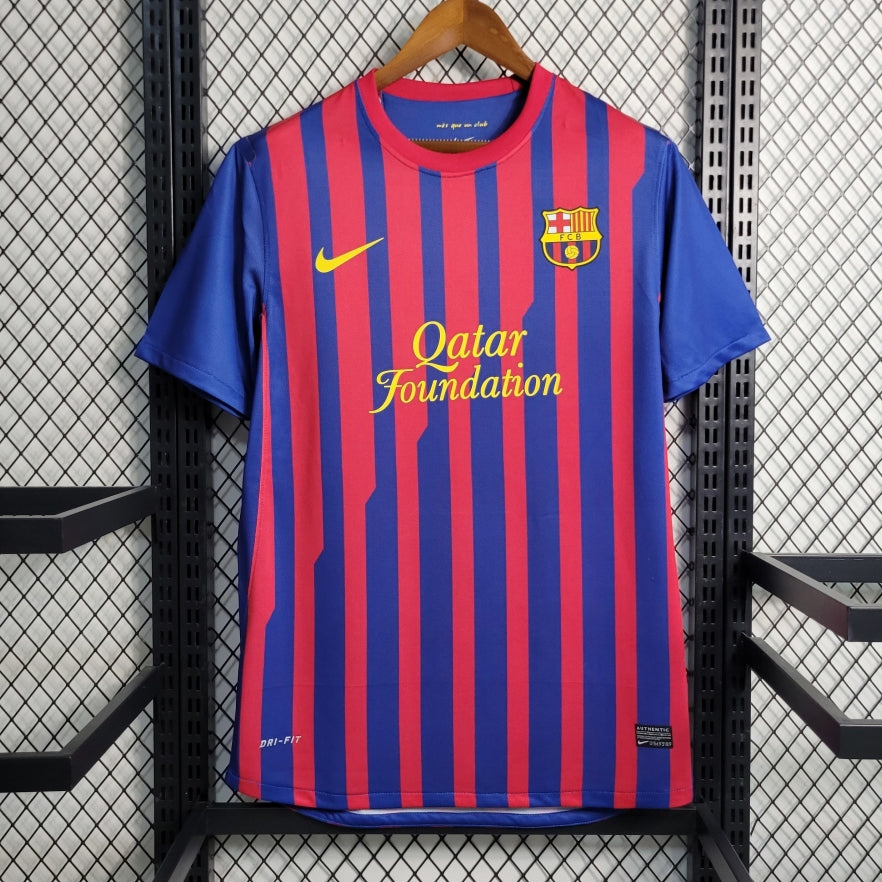 Fotbollströja Barcelona Retro 2011/12