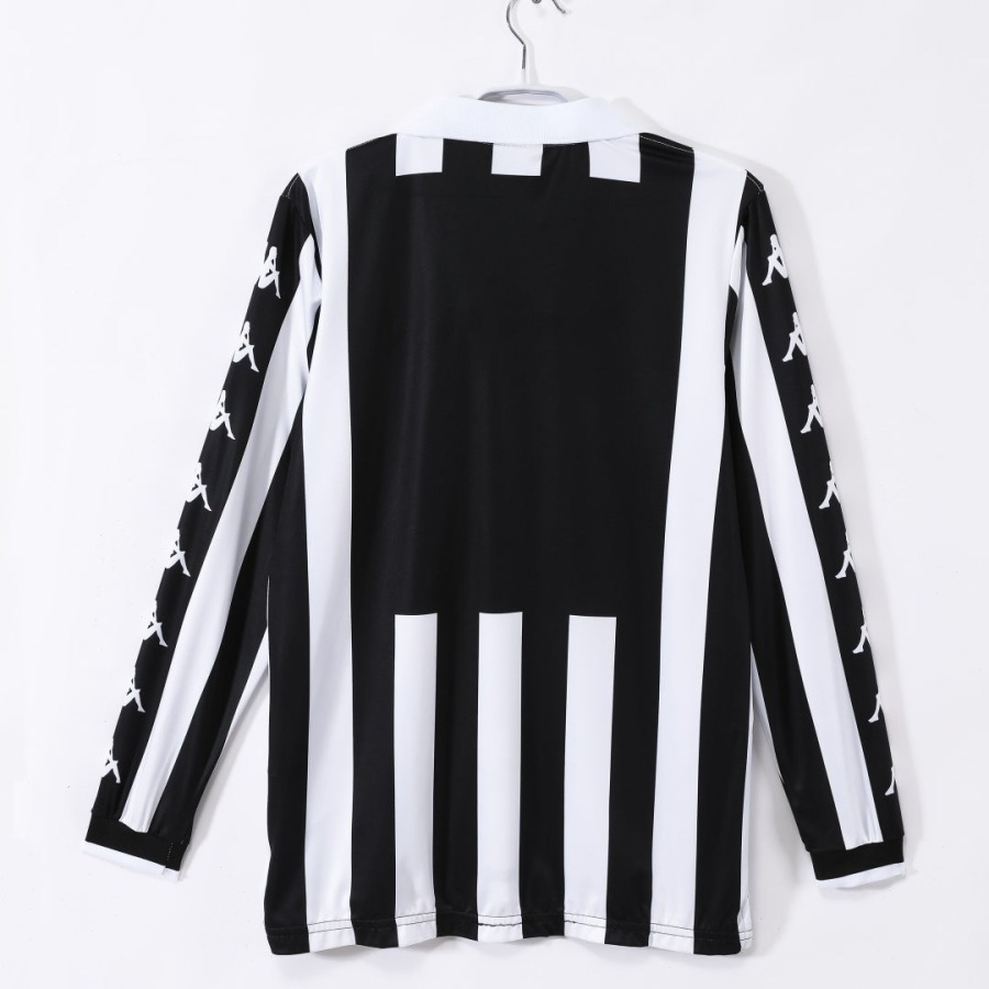 Juventus Hemmatröja 1999-2000 Retro Långa Ärmar