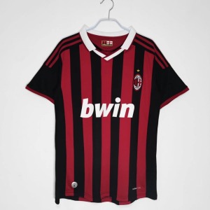 Fotbollströja AC Milan Hemma 2009-2010 Retro