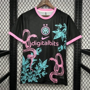 Fotbollströja Inter Milan 24/25 Röd Orm