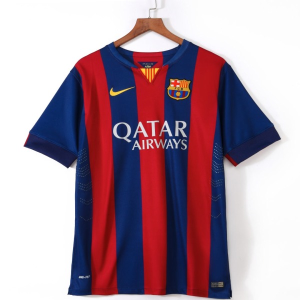 Fotbollströja Barcelona Hemma 2014-2015 Retro