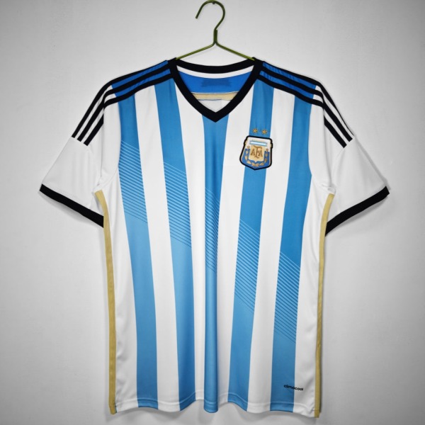 Fotbollströja Argentina Hemma 2014 Retro
