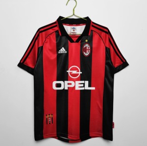 Fotbollströja AC Milan Hemma 1998/99
