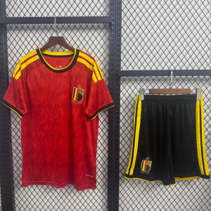 54d8c1e35a410e593cad5d20a25fe364.jpg Fotbollströja Belgien Hemma 2025/26 Vuxen