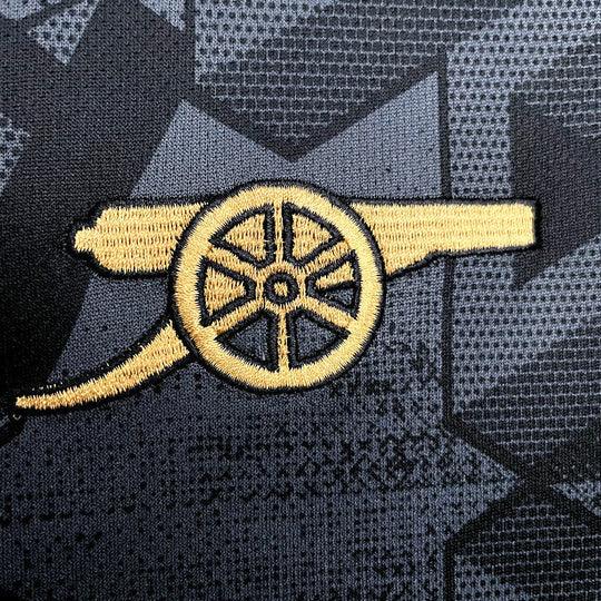 Fotbollströja Arsenal Säsongen 2022-2023 Borta Svart
