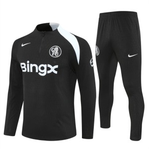 Fotbollströja Chelsea 2025/26 Svart Herrar