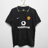 Fotbollströja Manchester United 2003/04 Bortatröja
