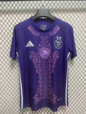 Fotbollströja Algeriet 2024/2025 Concept Lila