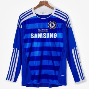 Fotbollströja Chelsea Hemma 2011-2012 Retro Långa Ärmar