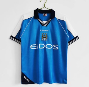 Manchester City Hemmatröja 1999/2000