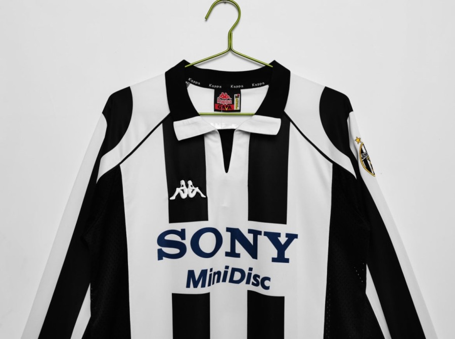 Juventus 1997/98 Hemmatröja Långa Ärmar