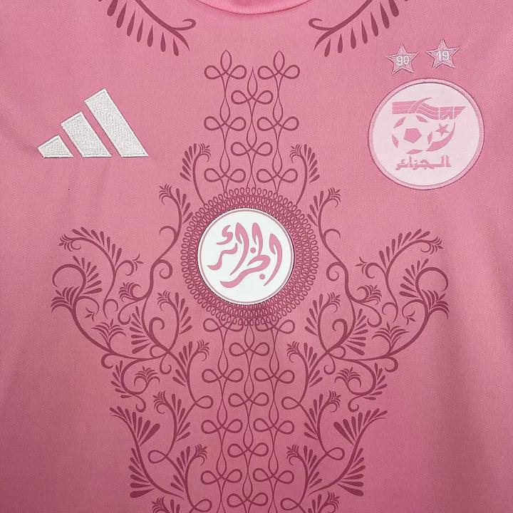 Maillot Algérie 2025-2026 Rose Premium