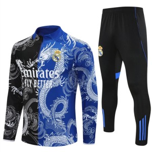 Fotbollströja Real Madrid 2025/26 Blue Dragon